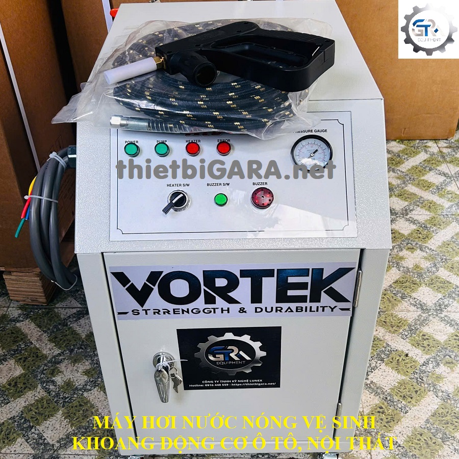 Máy Rửa Xe Hơi Nước Nóng Vortek Korea 18Kw