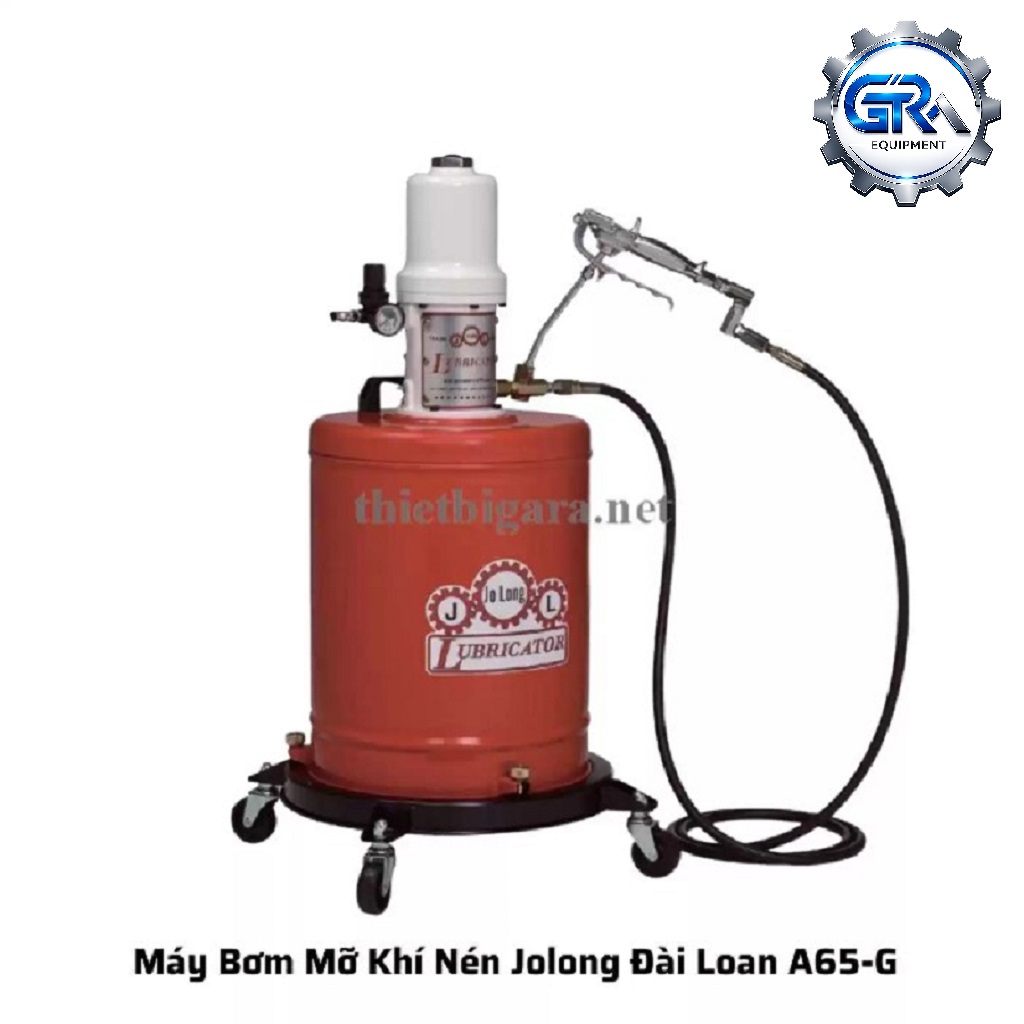 Máy Bơm Mỡ Khí Nén Jolong Đài Loan A65-G