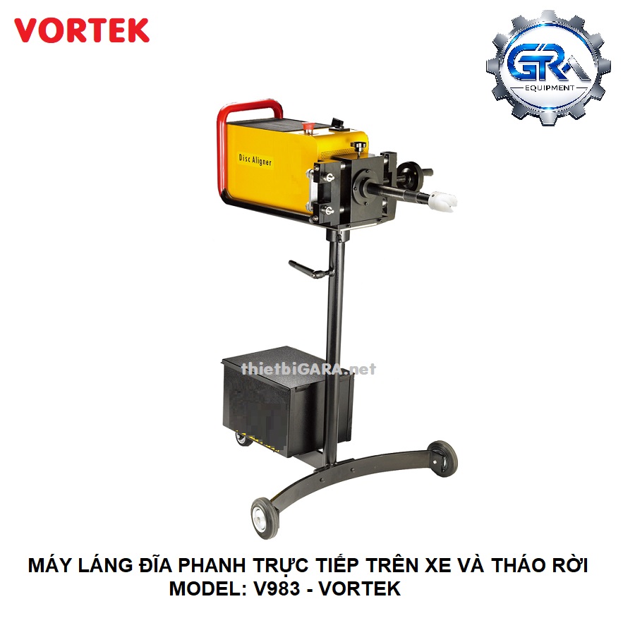 Máy Láng Đĩa Phanh Trực Tiếp Trên Xe Hoặc Tháo Rời Vortek V983