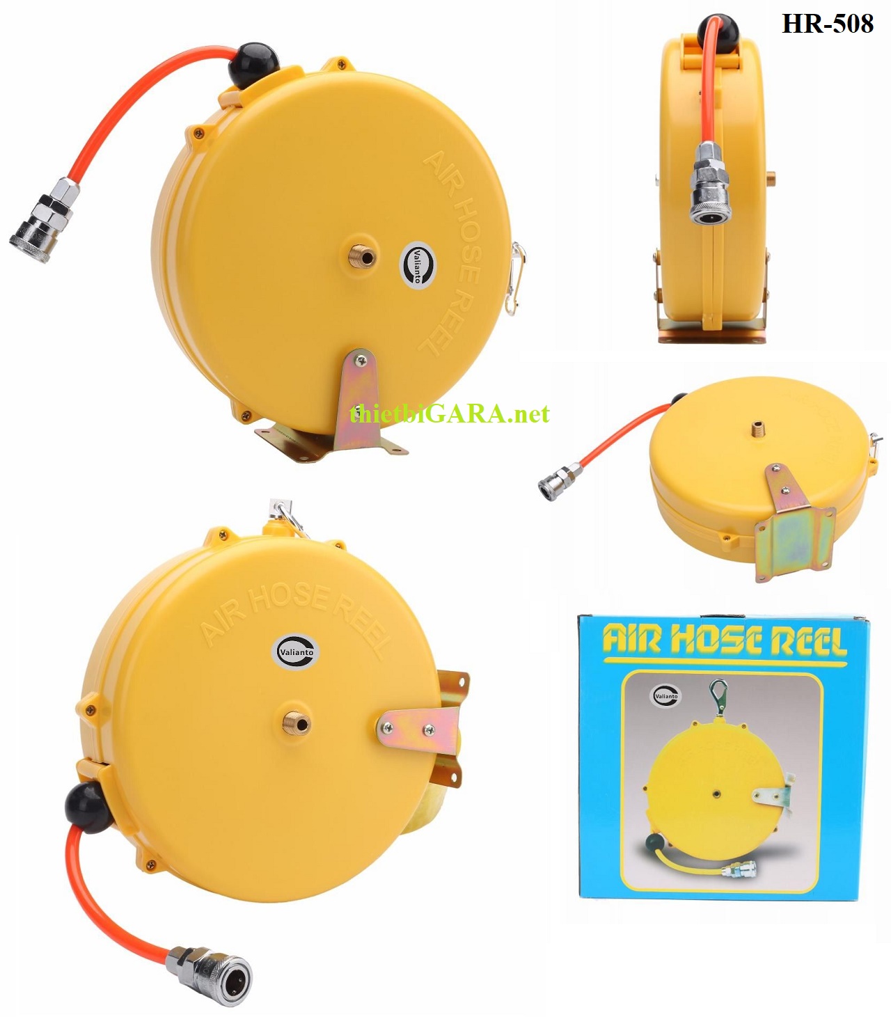 Cuộn dây hơi tự rút khí nén HR508