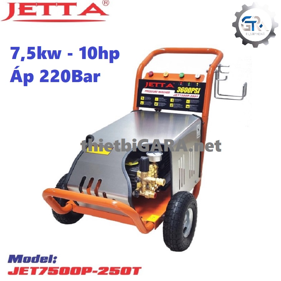 Máy rửa xe  cao áp 7,5KW JET7500P-250T5