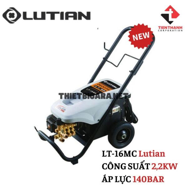 Máy Rửa Xe Cao Áp 3Hp 140bar Lutian LT-16MC