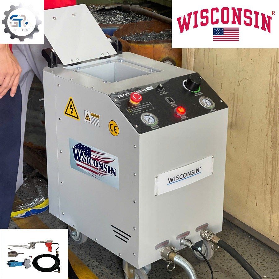 Máy Bắn Đá Khô CO2 Wisconsin W9000