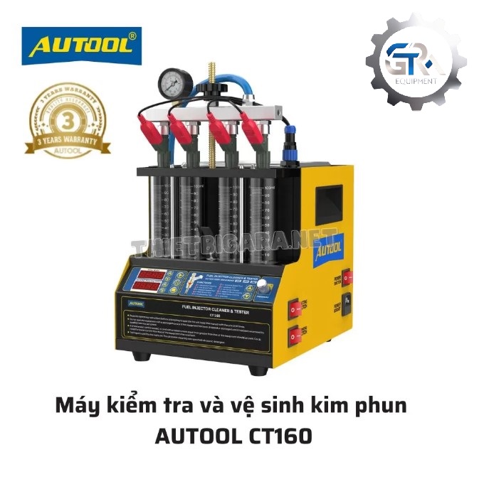 Máy Vệ Sinh Và Kiểm Tra Kim Phun Điện Tử CT160 Autool