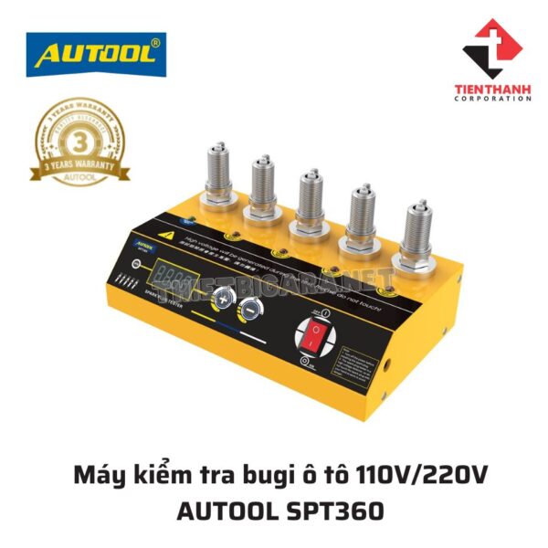 Máy kiểm tra bugi ô tô 110V220V AUTOOL SPT360