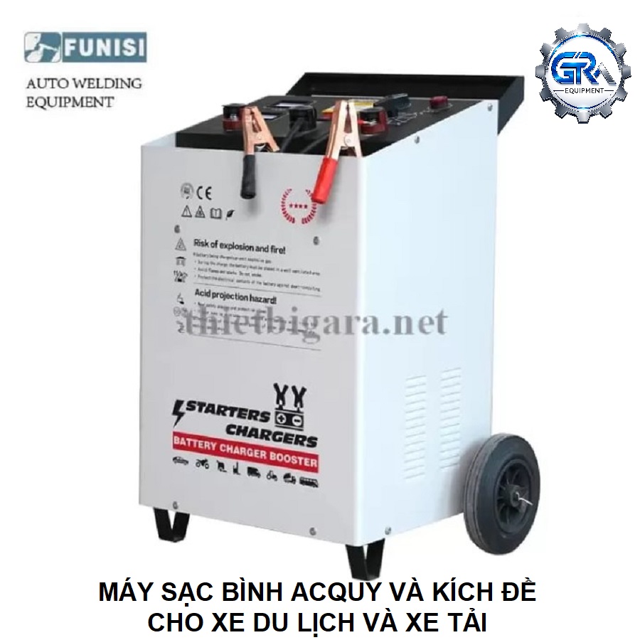 Máy Sạc Bình Ắc Quy 24V Kích Đề Ô Tô Tải F2500 Funisi