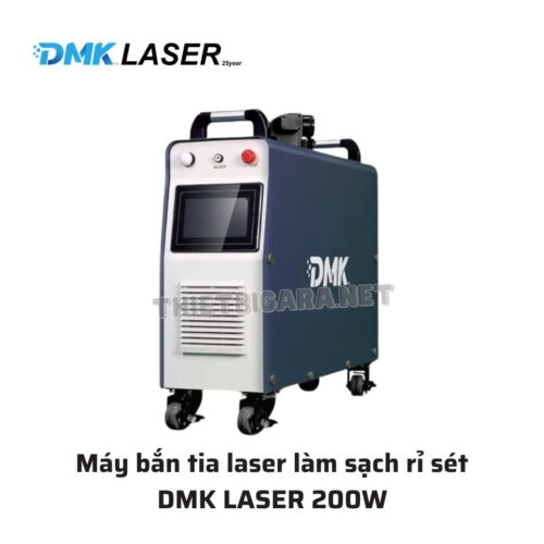 Máy bắn tia laser làm sạch rỉ sét DMK LASER 200W
