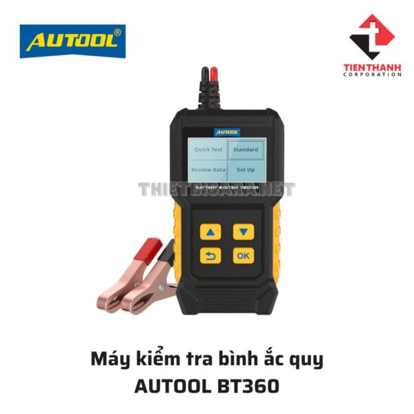 Máy kiểm tra bình ắc quy AUTOOL BT360