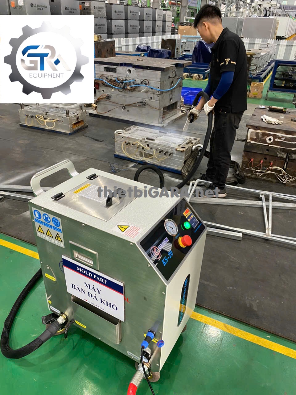 ks20 máy bắn đá co2