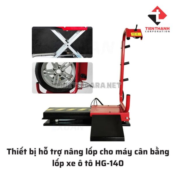 Thiết bị hổ trợ nâng lốp cho máy cân bằng lốp xe ô tô HG-140