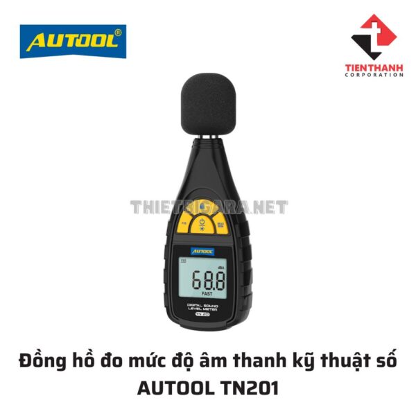 Đồng hồ đo mức độ âm thanh kỹ thuật số AUTOOL TN201