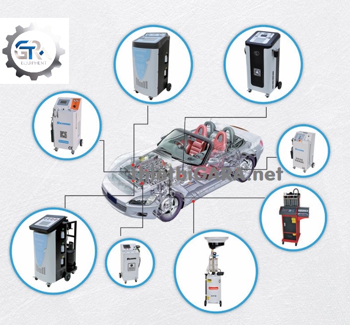 thiết bị súc dầu động cơ