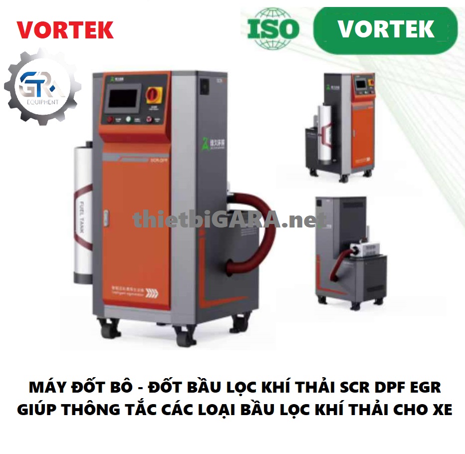 Máy đốt bô, đốt bầu lọc khí thải DPF SCR EGR cho xe ô tô