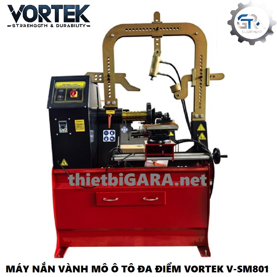 Máy Nắn Vành Mâm Ô Tô Đa Điểm Vortek V-SM801