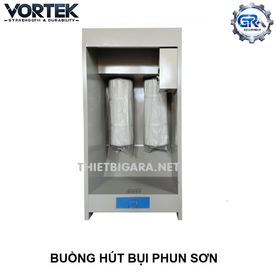 Buồng Hút Bụi Phun Sơn Tĩnh Điện Vortek